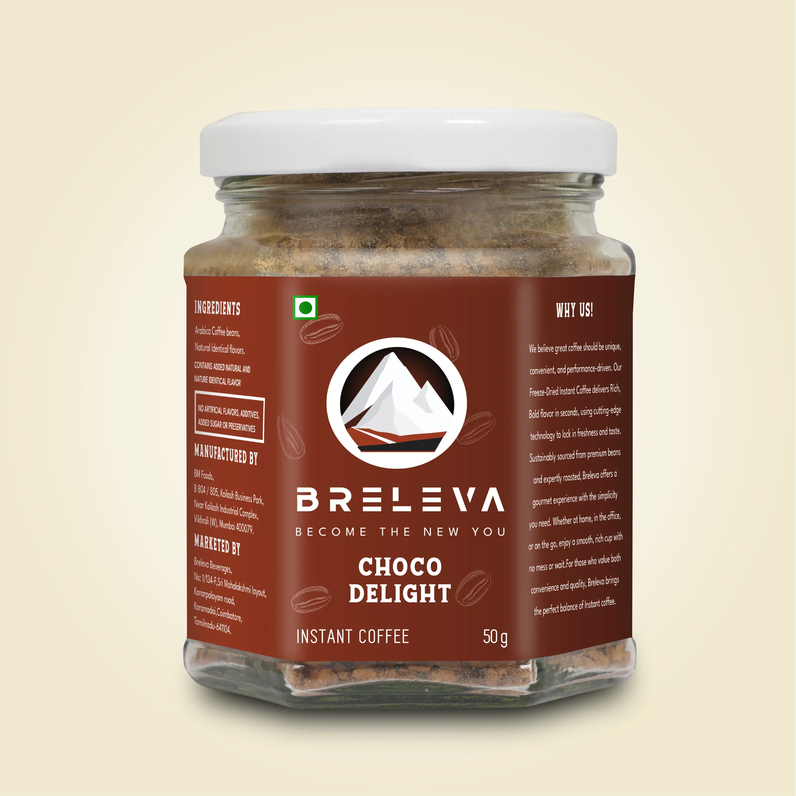 Breleva Chocolate Instant Coffee