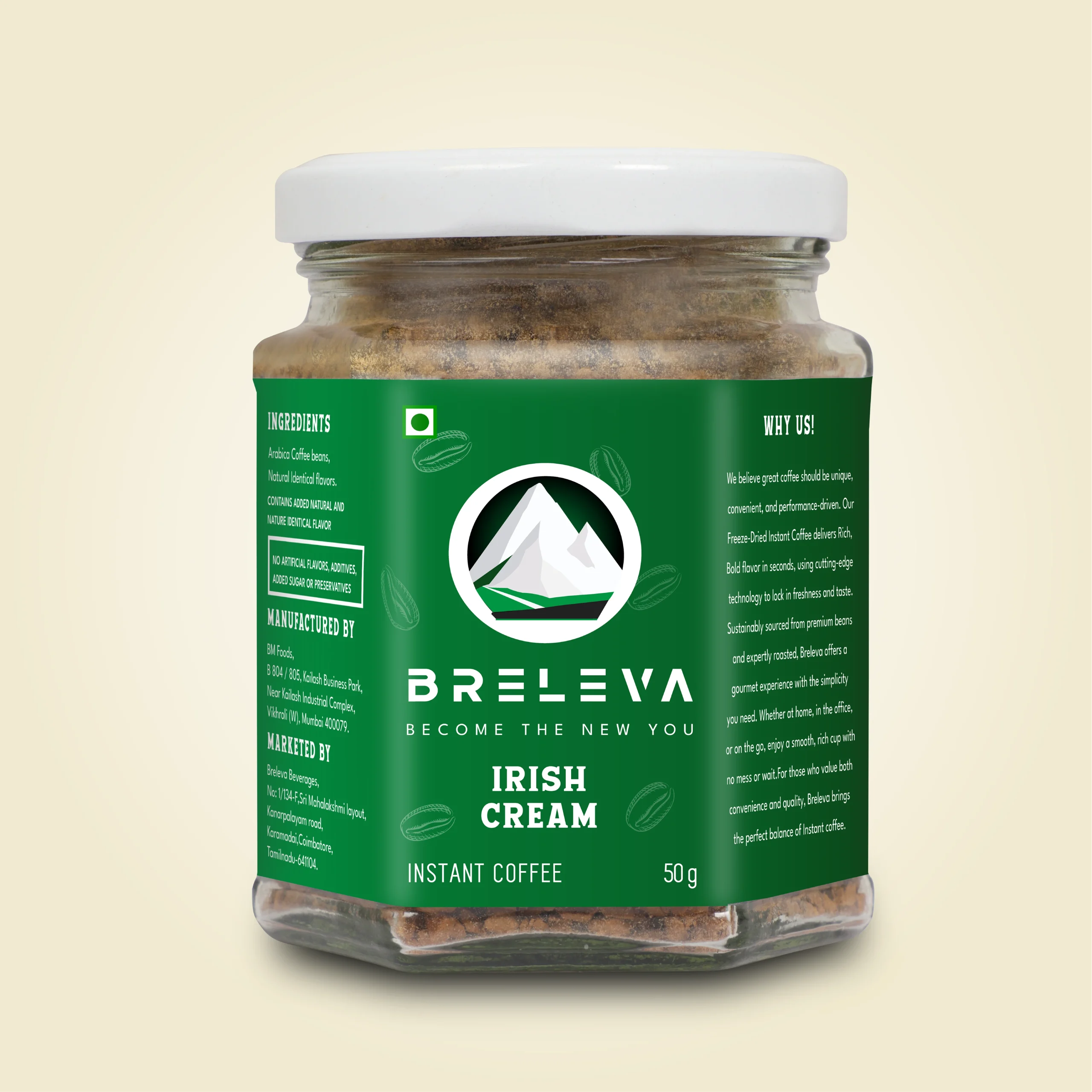 Irish cream Instant coffee