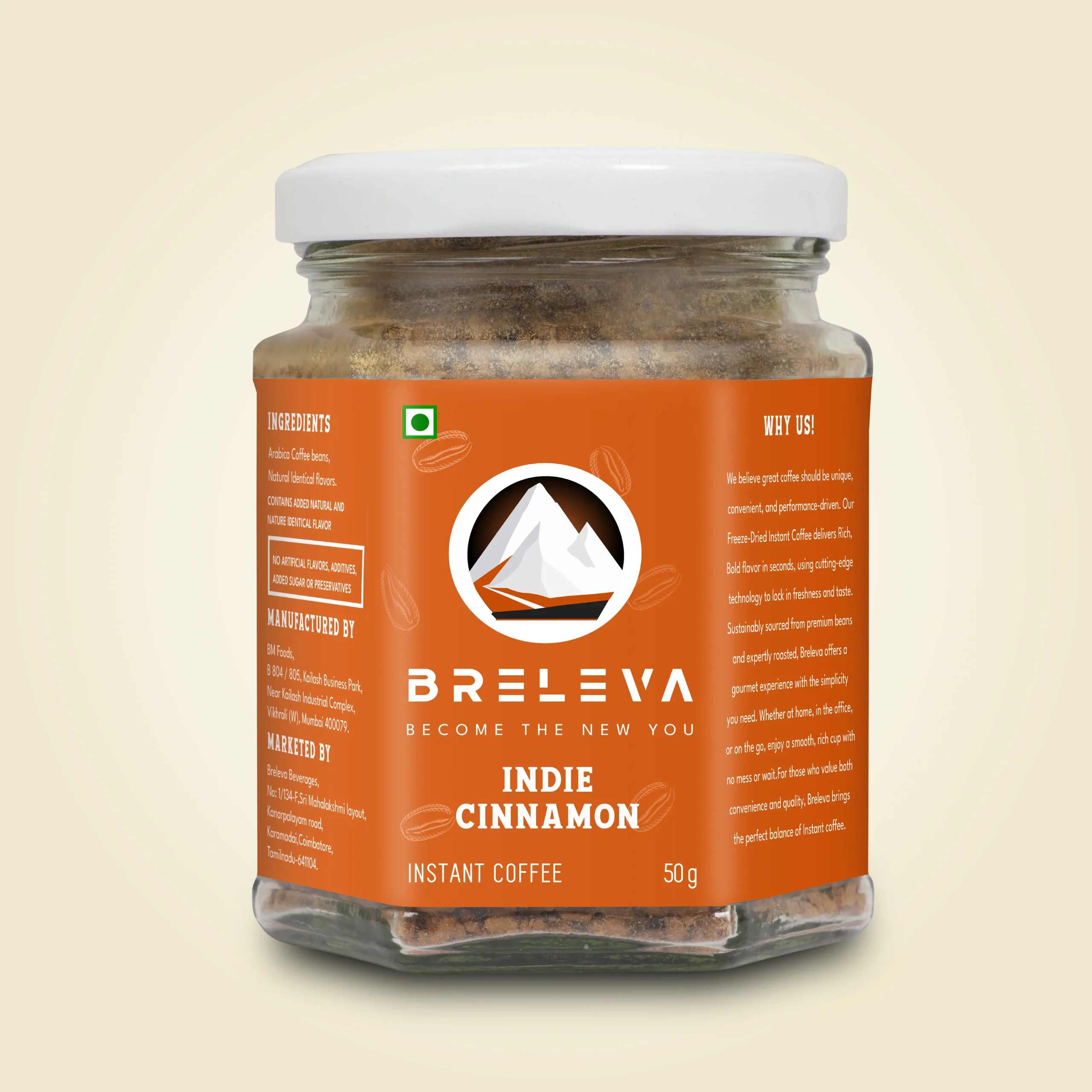 Cinnamon Instant coffee